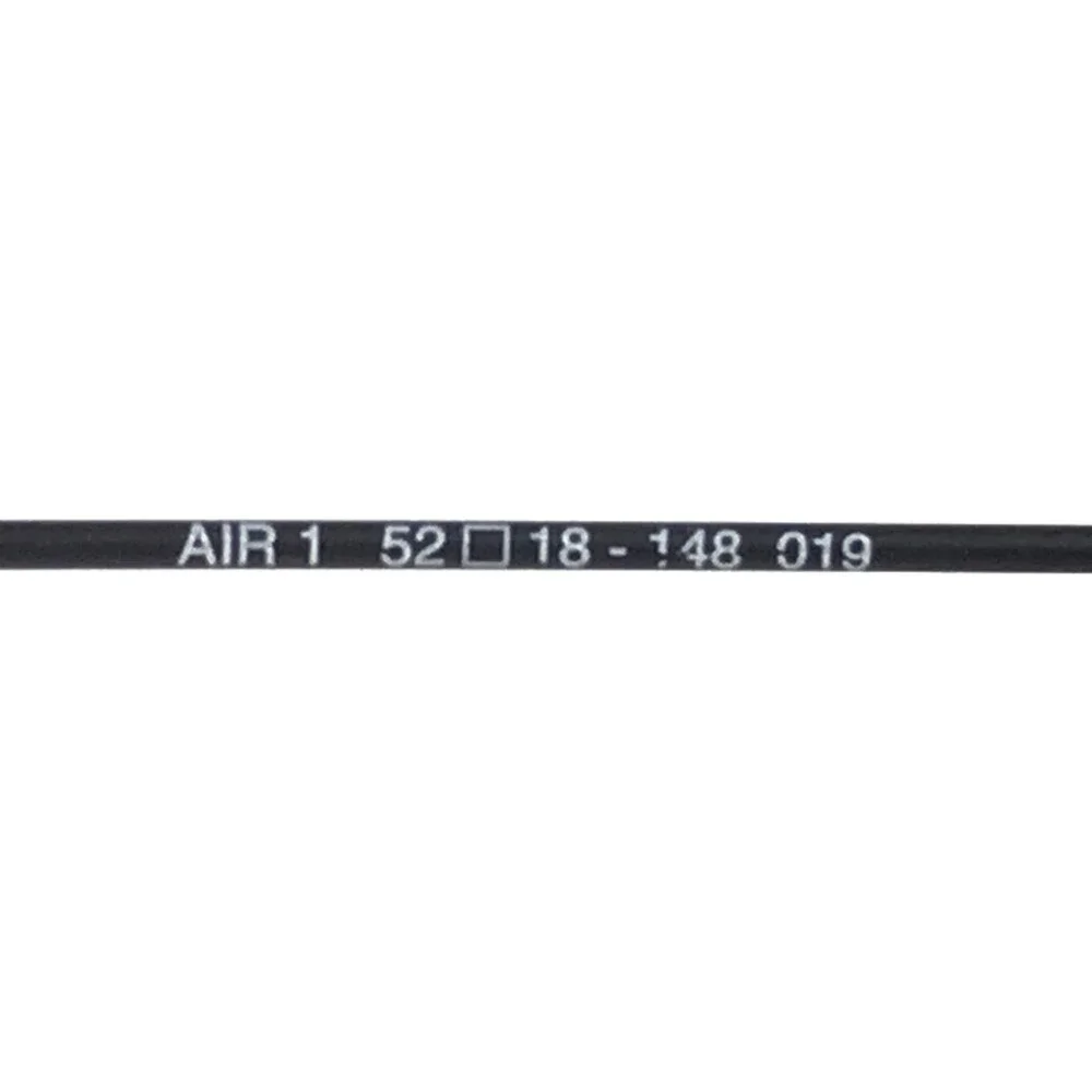 Francois Pinton Eyeglasses Frames AIR 1 019 Matte Black Wire Rim 52-18-148